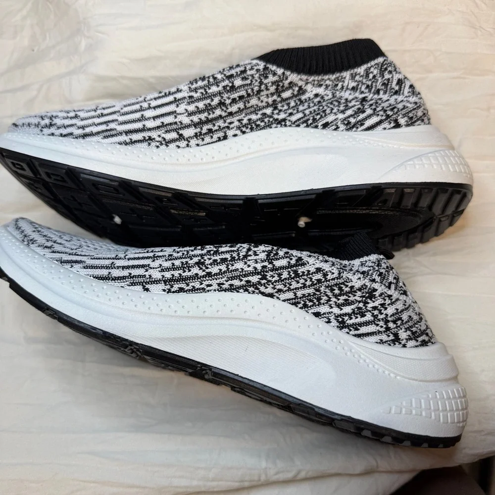 Black and White‎ City Step sneaker women 9 - Picture 7 of 9